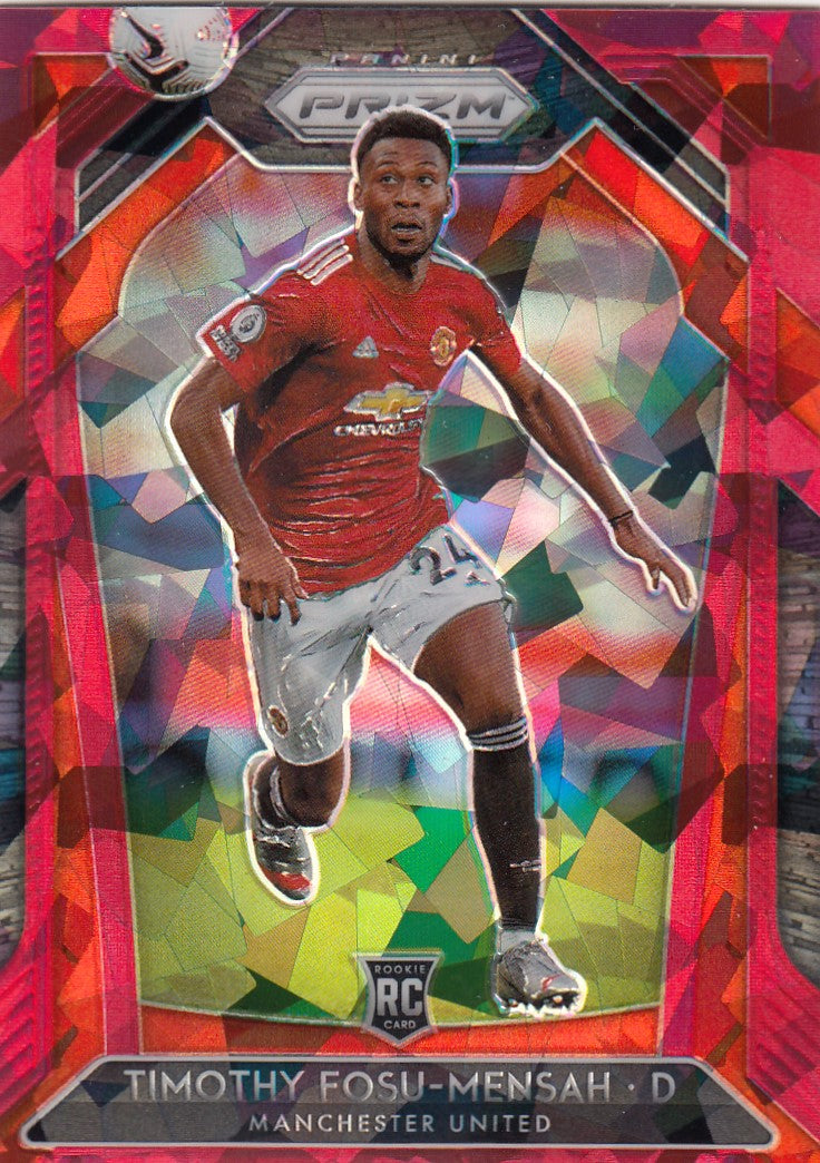 011. TIMOTHY FOSU-MENSAH - MANCHESTER UNITED - ROOKIE - RED ICE PRIZM