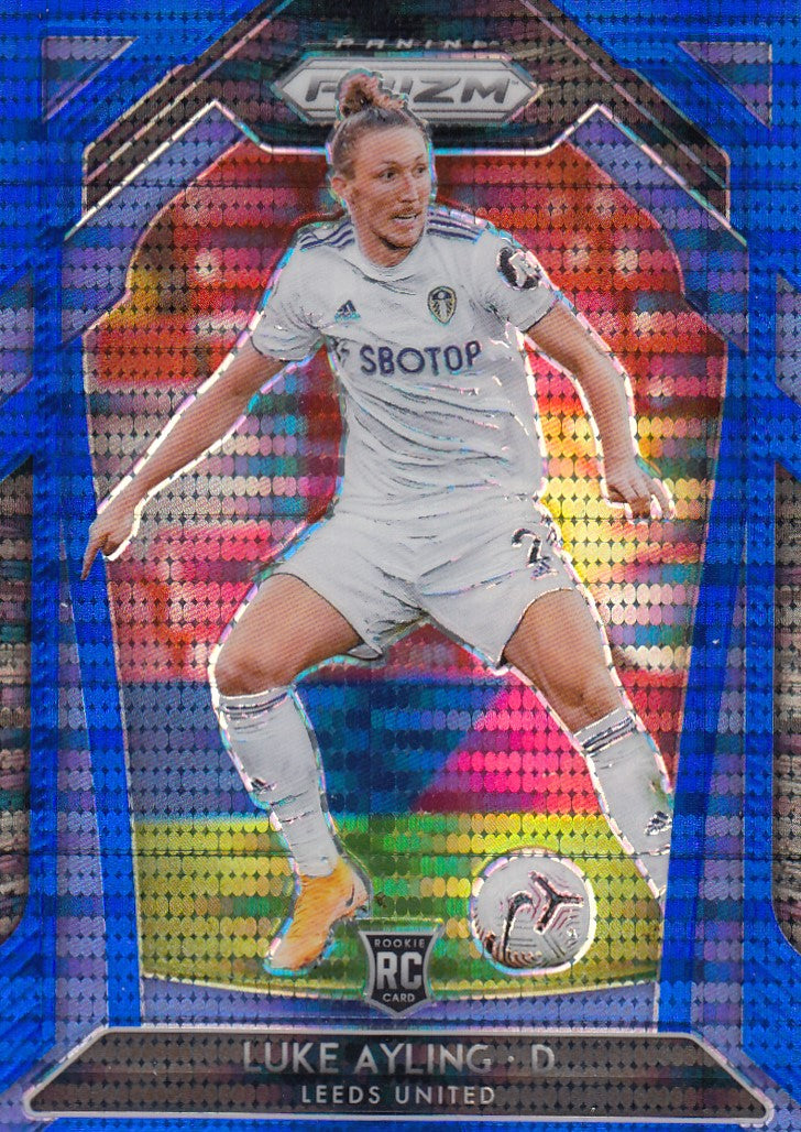 199. LUKE AYLING - LEEDS UNITED - ROOKIE - BLUE PULSAR PRIZM