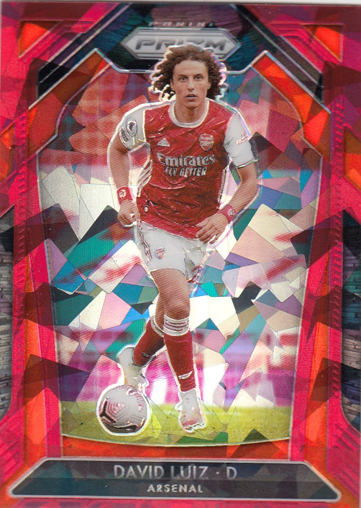 032. DAVID LUIZ - ARSENAL - RED ICE PRIZM