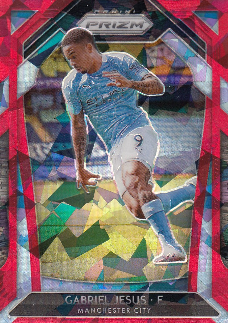 105. GABRIEL JESUS - MANCHESTER CITY - RED ICE PRIZM