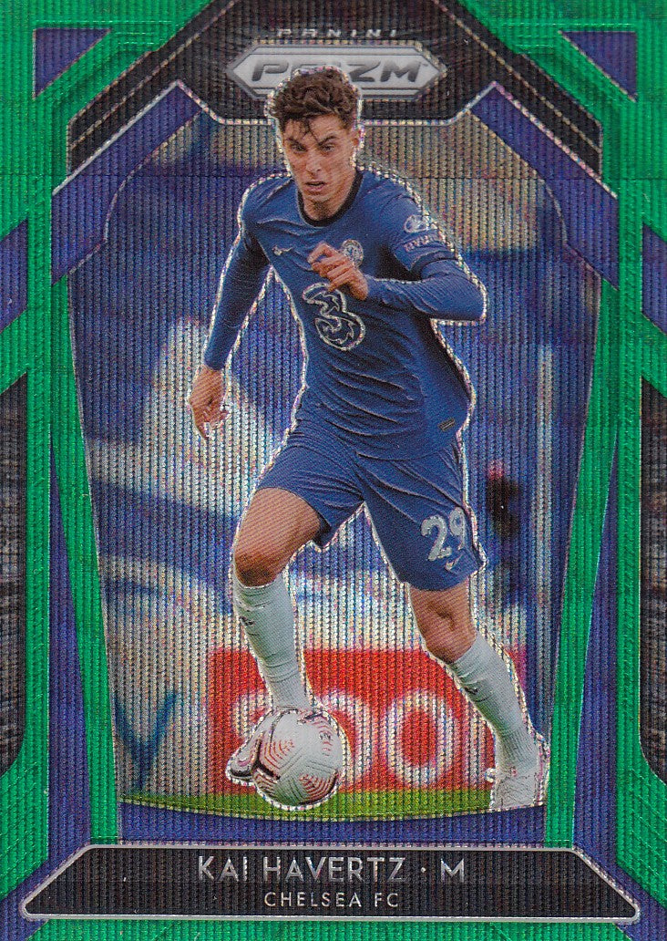 216. KAI HAVERTZ - CHELSEA - GREEN WAVE PRIZM