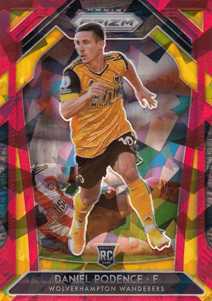147. DANIEL PODENCE - WOLVERHAMPTON - ROOKIE - RED ICE PRIZM