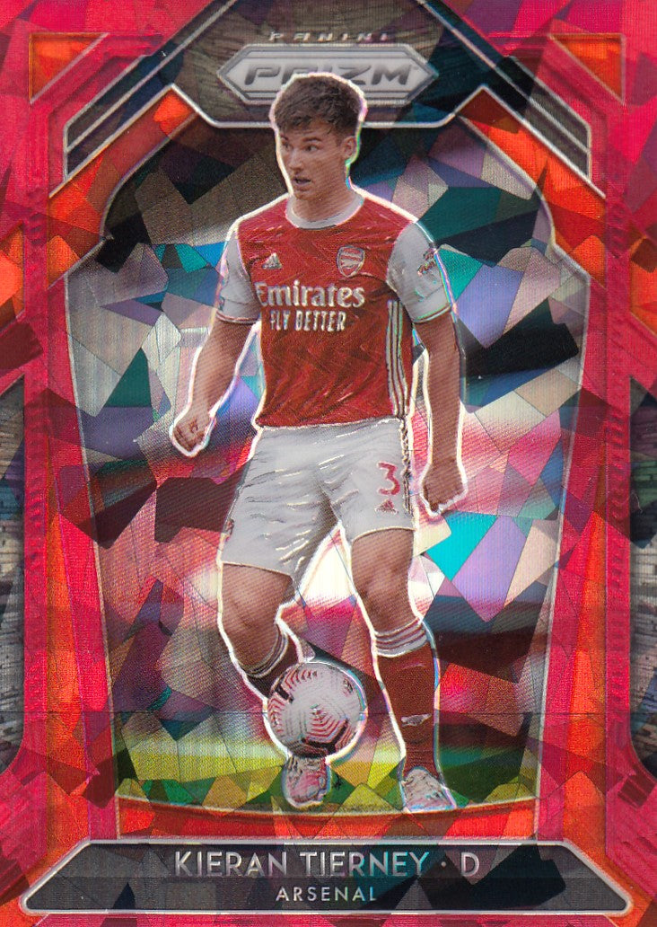 034. KIERAN TIERNEY - ARSENAL - RED ICE PRIZM