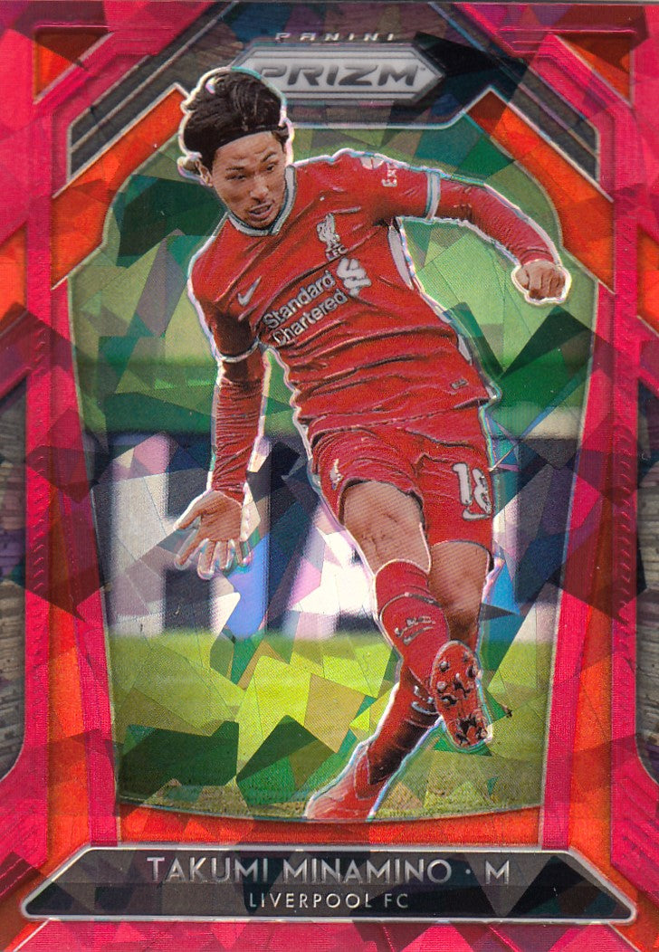 251. TAKUMI MINAMINO - LIVERPOOL - RED ICE PRIZM