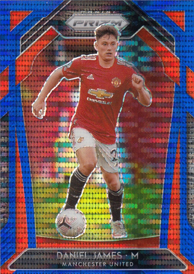 008. DANIEL JAMES - MANCHESTER UNITED - BLUE PULSAR PRIZM