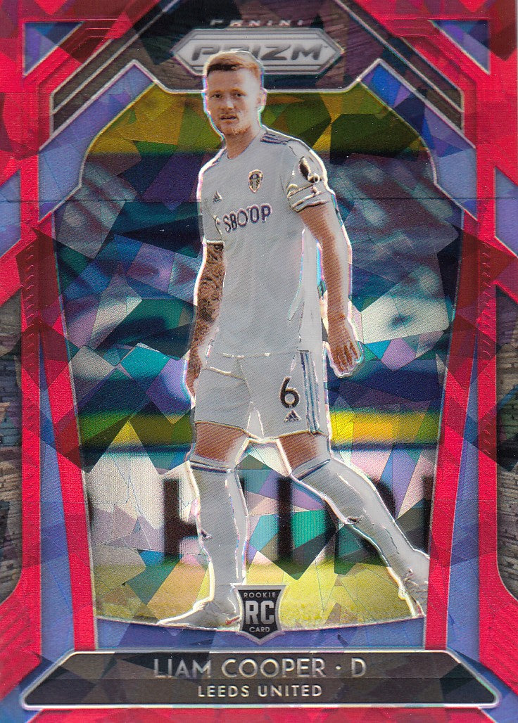 197. LIAM COOPER - LEEDS UNITED - ROOKIE - RED ICE PRIZM