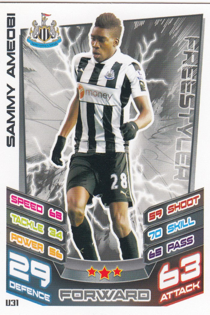EX-U031- SAMMY AMEOBI - NEWCASTLE UNITED