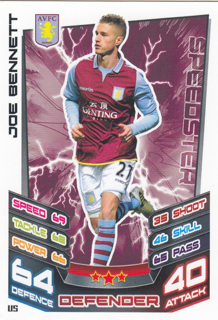 EX-U005. JOE BENNETT - ASTON VILLA