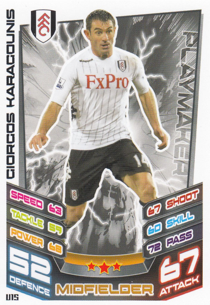 EX-U015. GIORGOS KARAGOUNIS - FULHAM