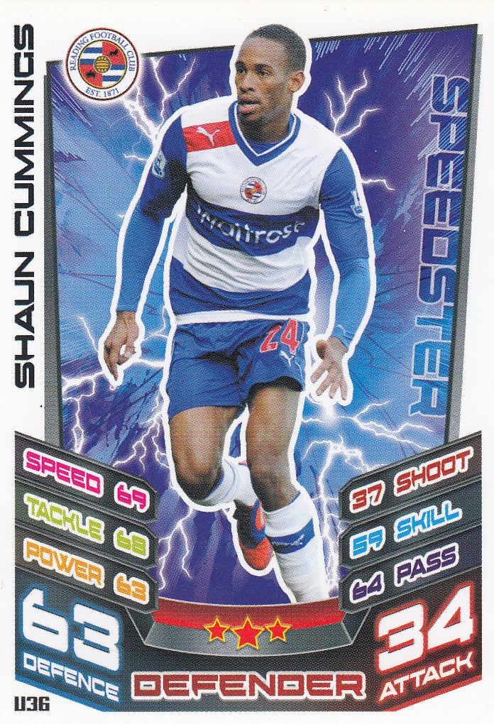 EX-U036. SHAUN CUMMINGS - READING