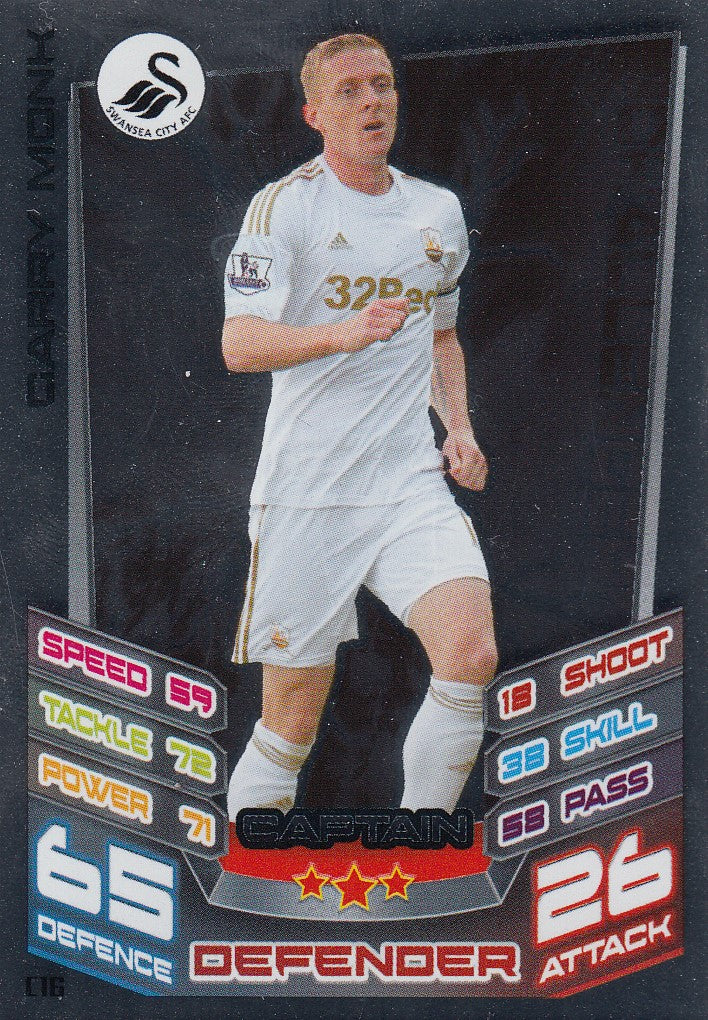EX-C016. GARRY MONK - SWANSEA CITY - CAPTAIN