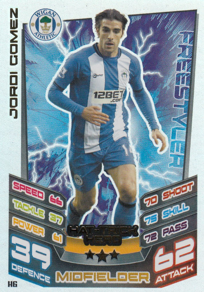 EX-H006. JORDI GOMEZ - WIGAN ATHLETIC - HAT-TRICK HERO