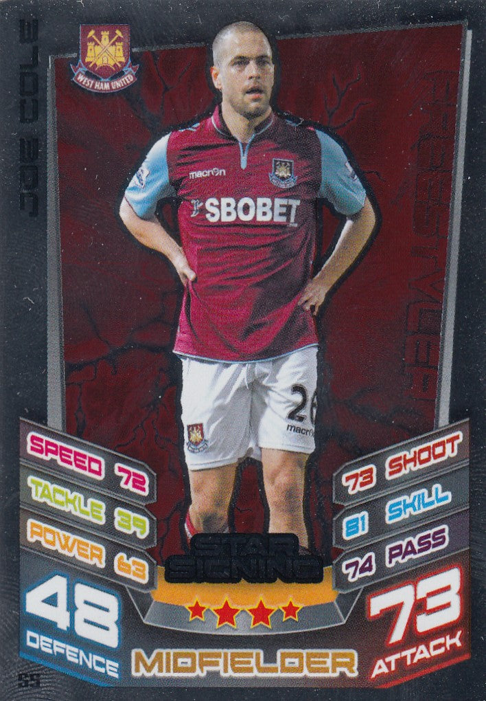 EX-S005. JOE COLE - WEST HAM UNITED - STAR SIGNING
