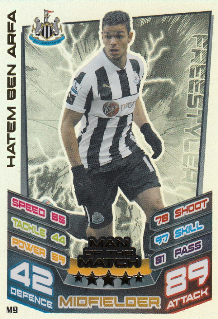 EX-M009. HATEM BEN ARFA - NEWCASTLE UNITED - MAN OF THE MATCH