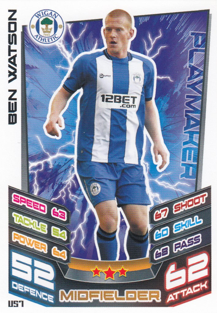 EX-U57. BEN WATSON - WIGAN ATHLETIC