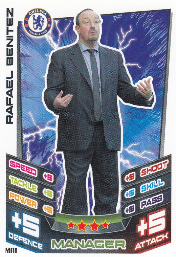 EX-MA001. RAFAEL BENITEZ - CHELSEA - MANAGER