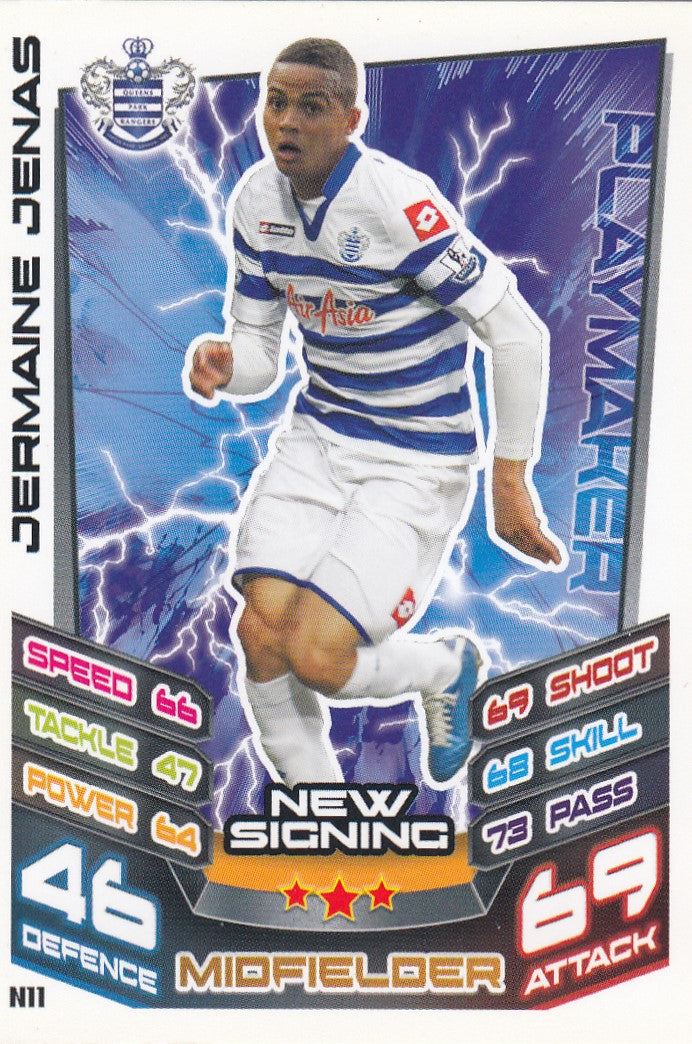 EX-N011. JERMAINE JENAS - QUEENS PARK RANGERS - NEW SIGNING