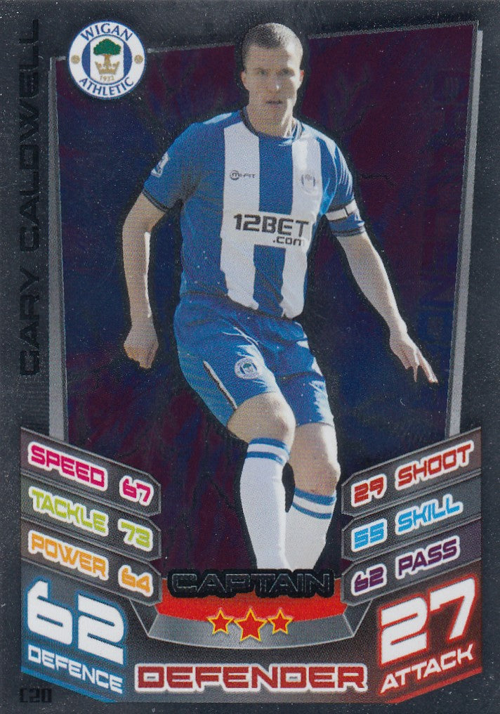EX-C020. GARY CALDWELL - WIGAN ATHLETIC - CAPTAIN