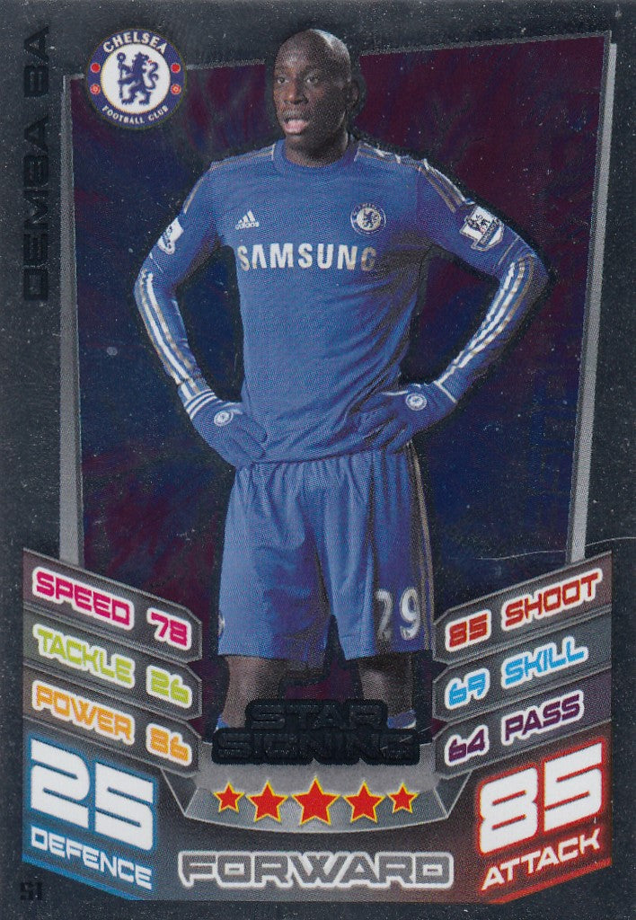 EX-S001. DEMBA BA - CHELSEA - STAR SIGNING