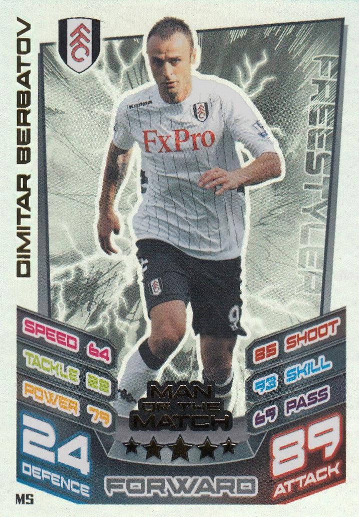 EX-M005. DIMITAR BERBATOV - FULHAM - MAN OF THE MATCH
