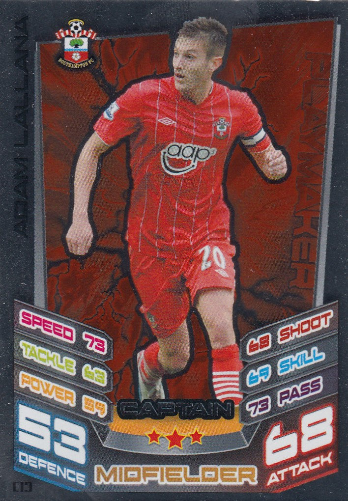 EX-C013. ADAM LALLANA - SOUTHAMPTON - CAPTAIN