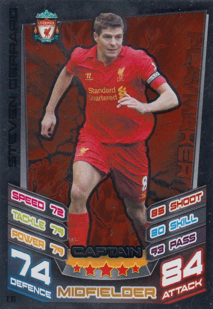 EX-C006. STEVEN GERRARD - LIVERPOOL - CAPTAIN