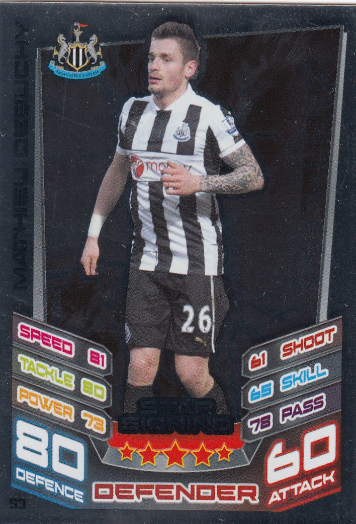 EX-S003. MATHIEU DEBUCHY - NEWCASTLE UNITED - STAR SIGNING
