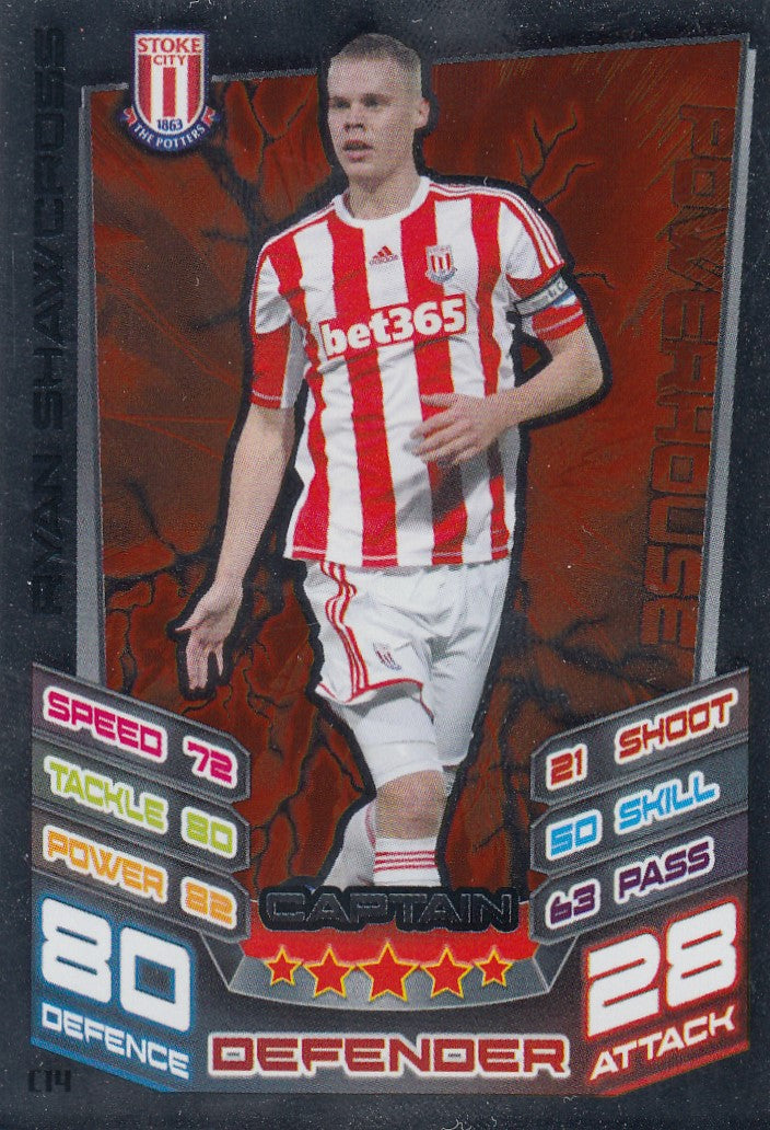 EX-C014. RYAN SHAWCROSS - STOKE CITY - CAPTAIN