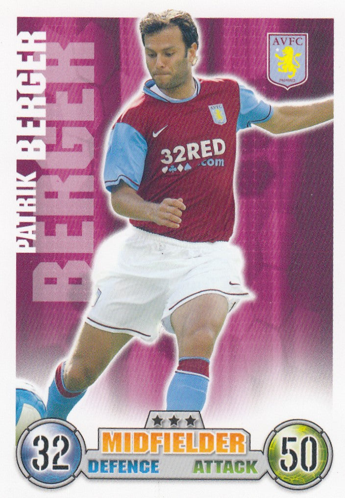 027. PATRIK BERGER - ASTON VILLA