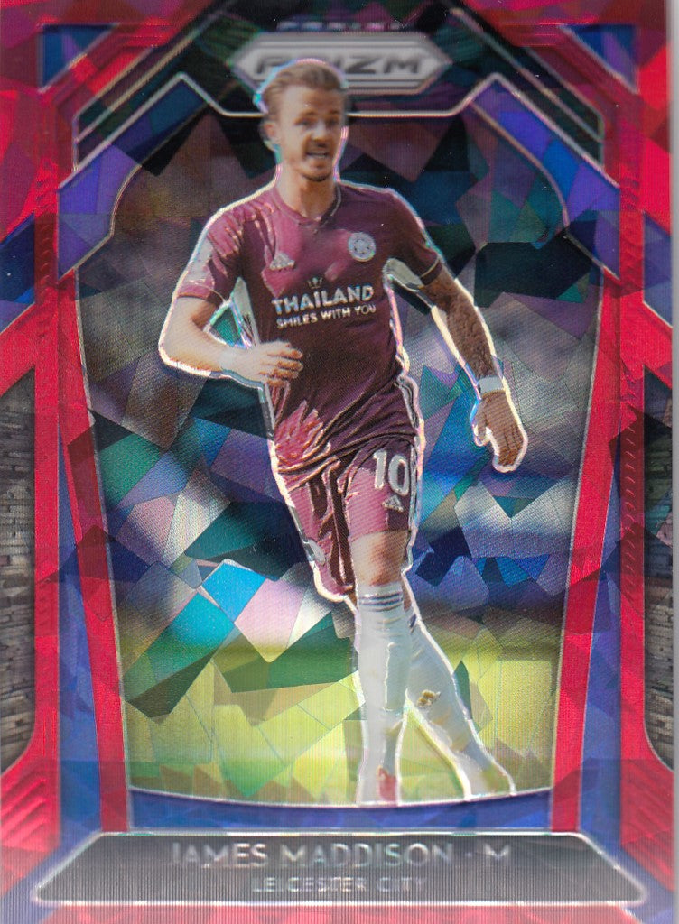 126. JAMES MADDISON - LEICESTER CITY - RED ICE PRIZM