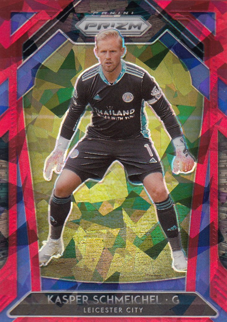 121. KASPER SCHMEICHEL - LEICESTER CITY - RED ICE PRIZM