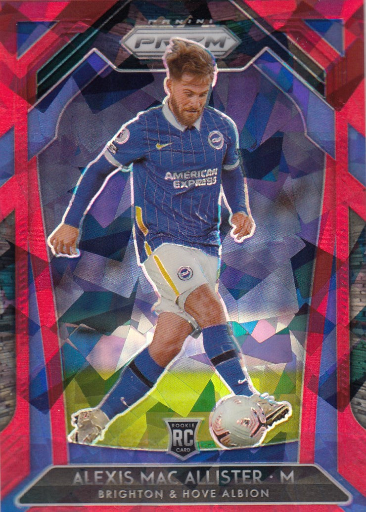 178. ALEXIS MAC ALLISTER - BRIGHTON & HOVE ALBION - ROOKIE - RED ICE PRIZM