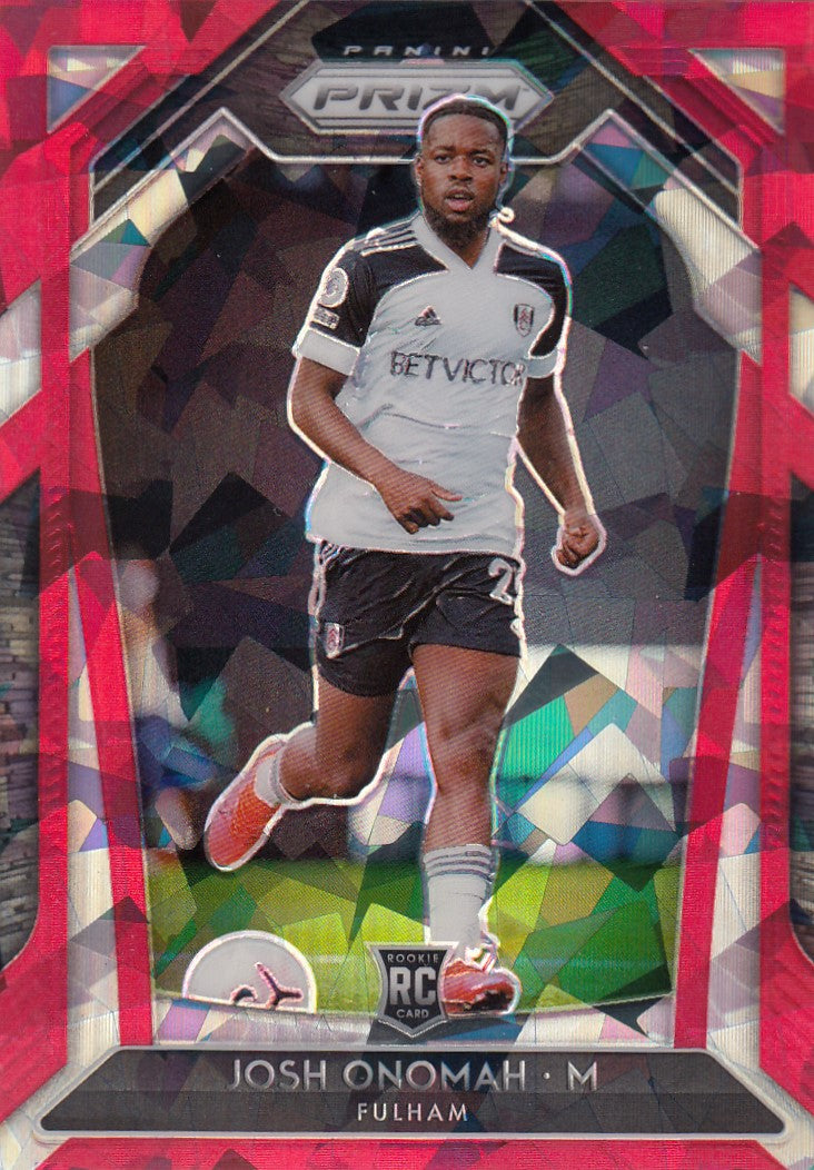293. JOSH ONOMAH - FULHAM - ROOKIE - RED ICE PRIZM