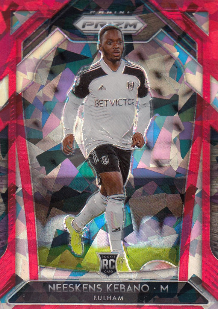 297. NEESKENS KEBANO - FULHAM - ROOKIE - RED ICE PRIZM