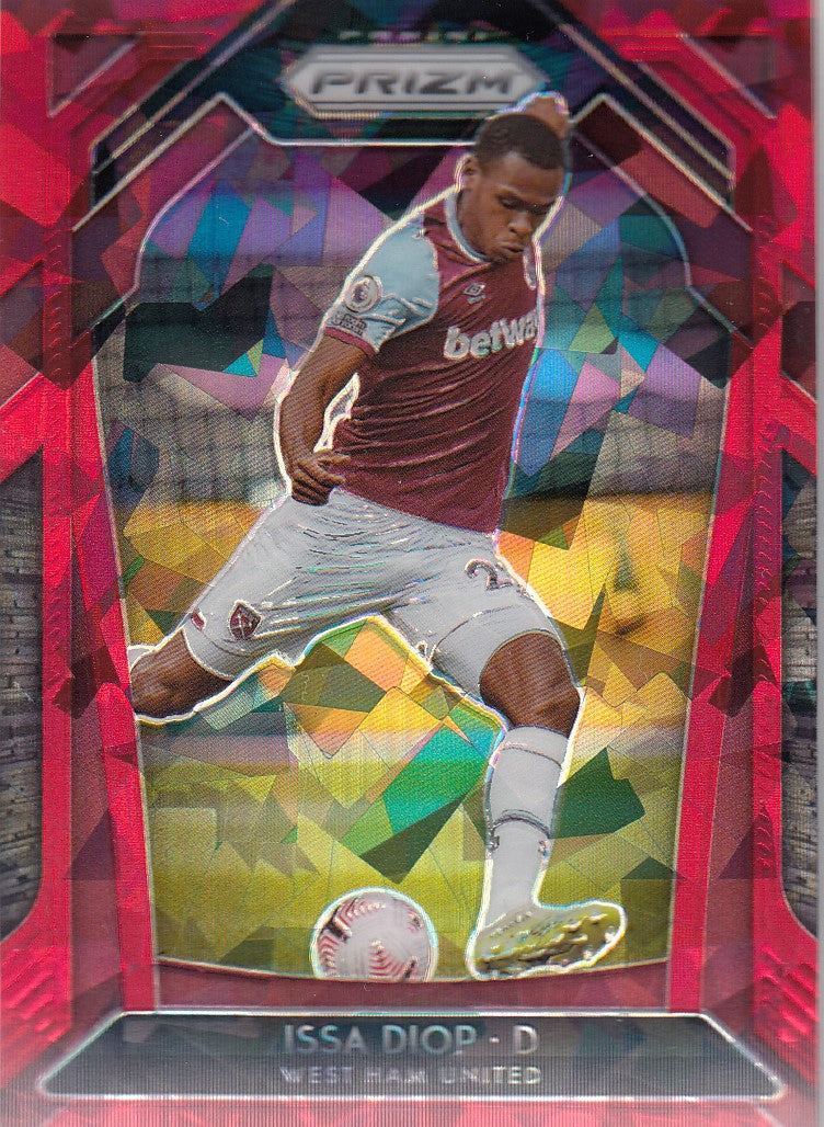 183. ISSA DIOP - WEST HAM UNITED - RED ICE PRIZM