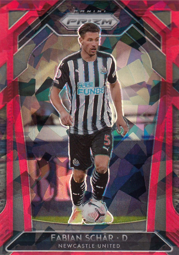 227. FABIAN SCHAR - NEWCASTLE UNITED - RED ICE PRIZM
