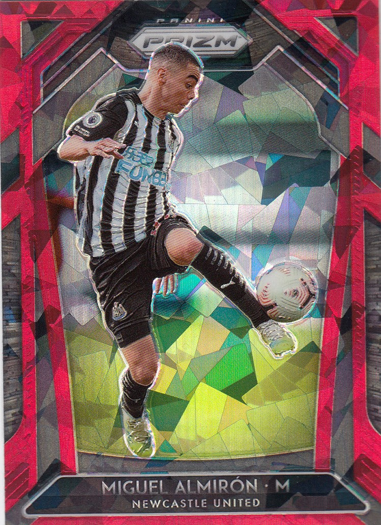 232. MIGUEL ALMIRÒN - NEWCASTLE UNITED - RED ICE PRIZM