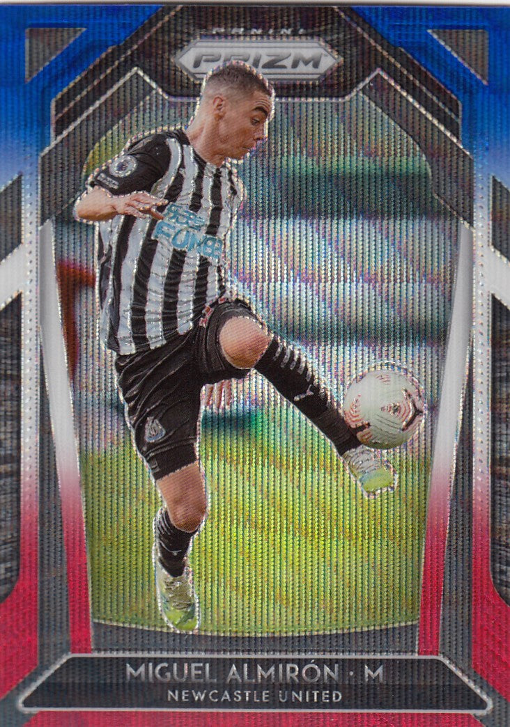 232. MIGUEL ALMIRÒN - NEWCASTLE UNITED - RED/WHITE/BLUE PRIZM