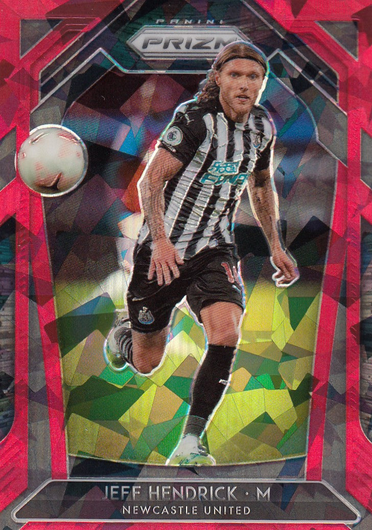 236. JEFF HENDRICK - NEWCASTLE UNITED - RED ICE PRIZM