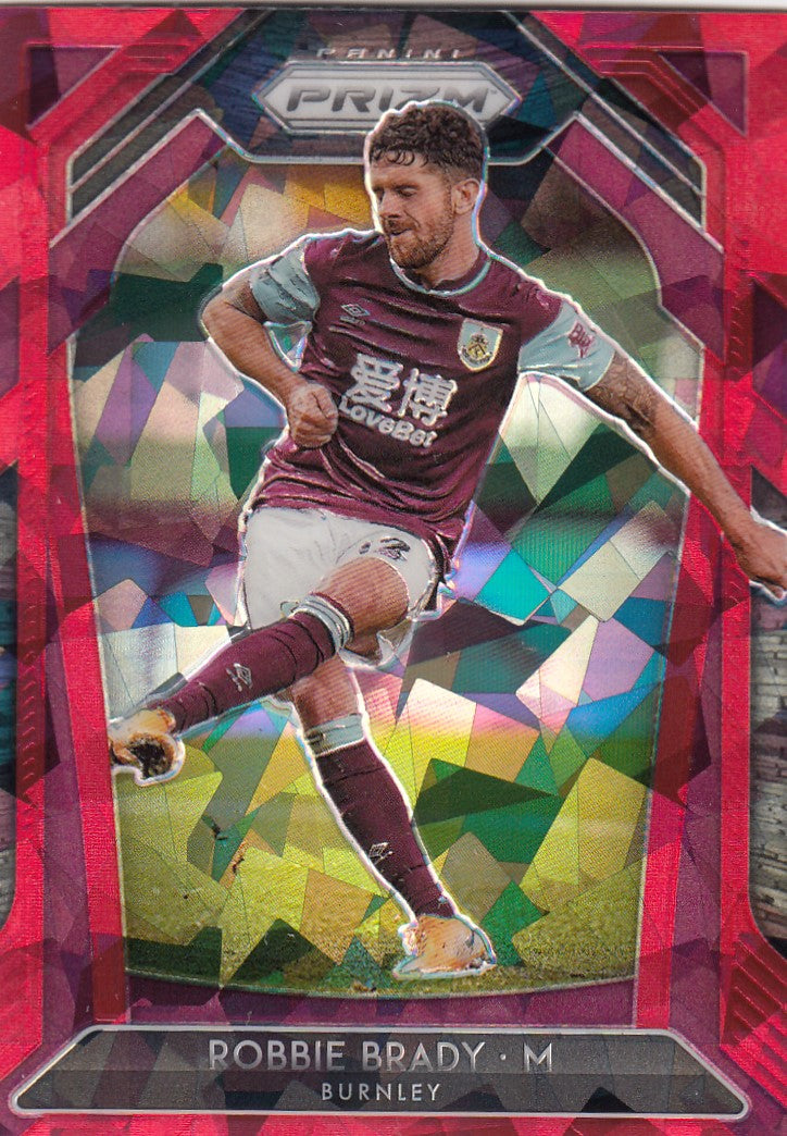 054. ROBBIE BRADY - BURNLEY - RED ICE PRIZM