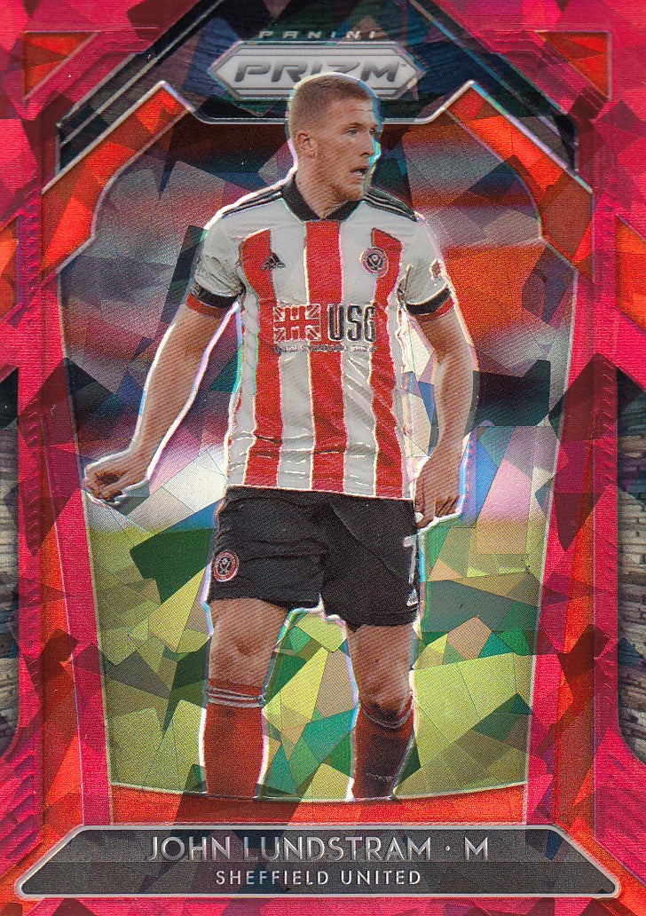 022. JOHN LUNDSTRAM - SHEFFIELD UNITED - RED ICE PRIZM