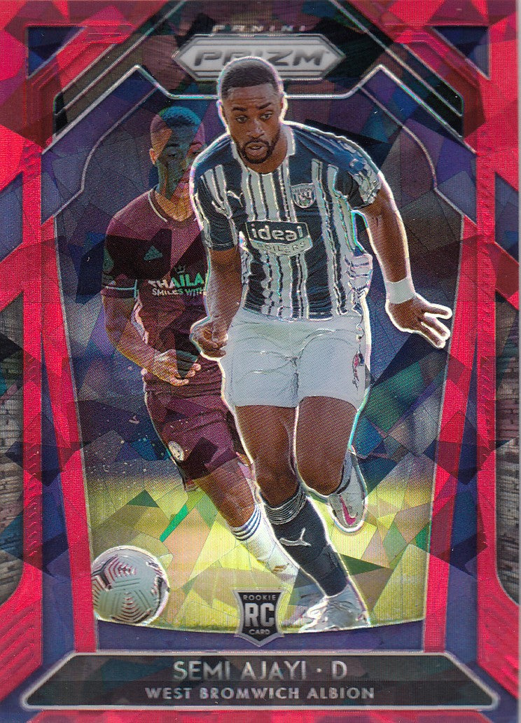 259. SEMI AJAYI - WEST BROMWICH ALBION - ROOKIE - RED ICE PRIZM