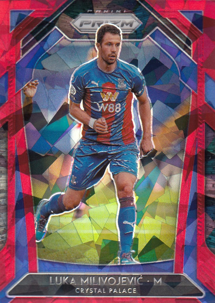 067. LUKA MILIVOJEVIC - CRYSTAL PALACE - RED ICE PRIZM