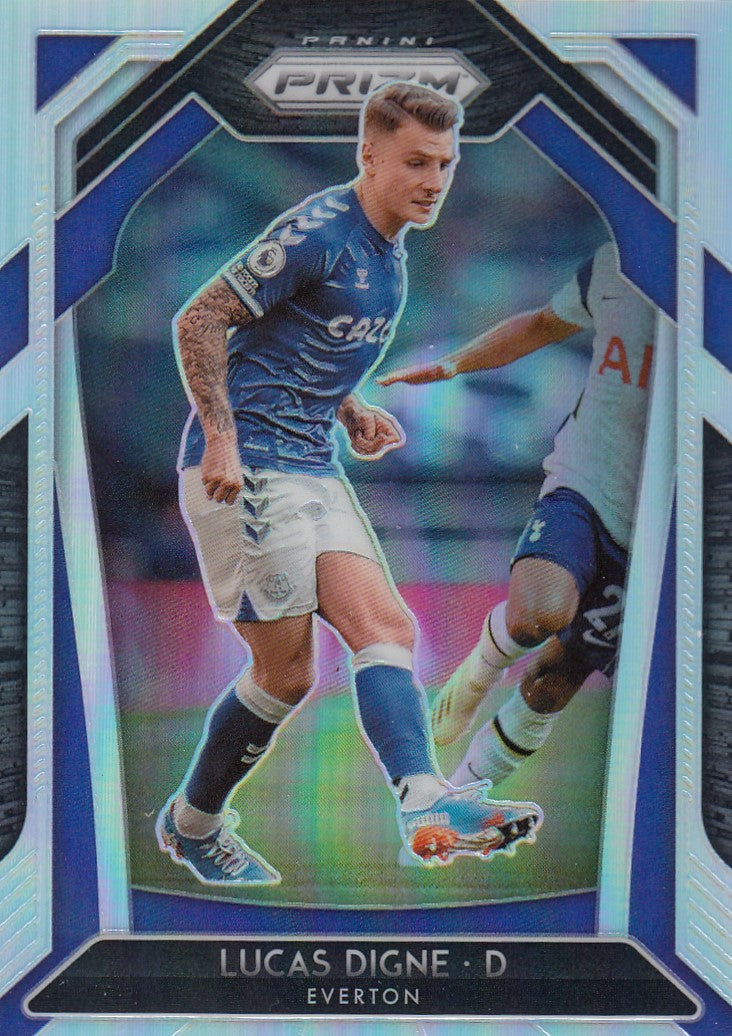 108. LUCAS DIGNE - EVERTON - SILVER PRIZM