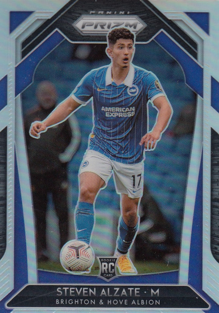 177. STEVEN ALZATE - BRIGHTON & HOVE ALBION - ROOKIE - SILVER PRIZM