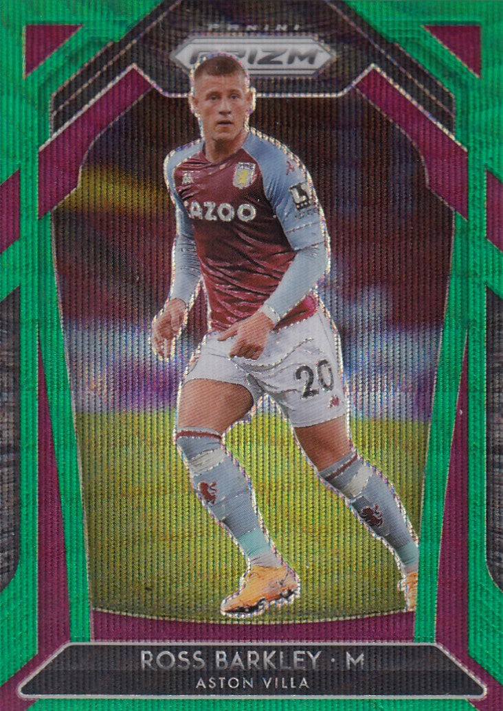 285. ROSS BARKLEY - ASTON VILLA - GREEN WAVE PRIZM