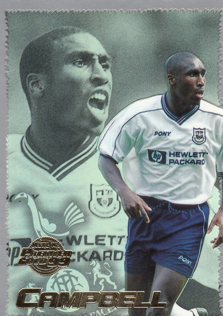 B05. SOL CAMPBELL - TOTTENHAM - WORLD CUP SUPERSTAR