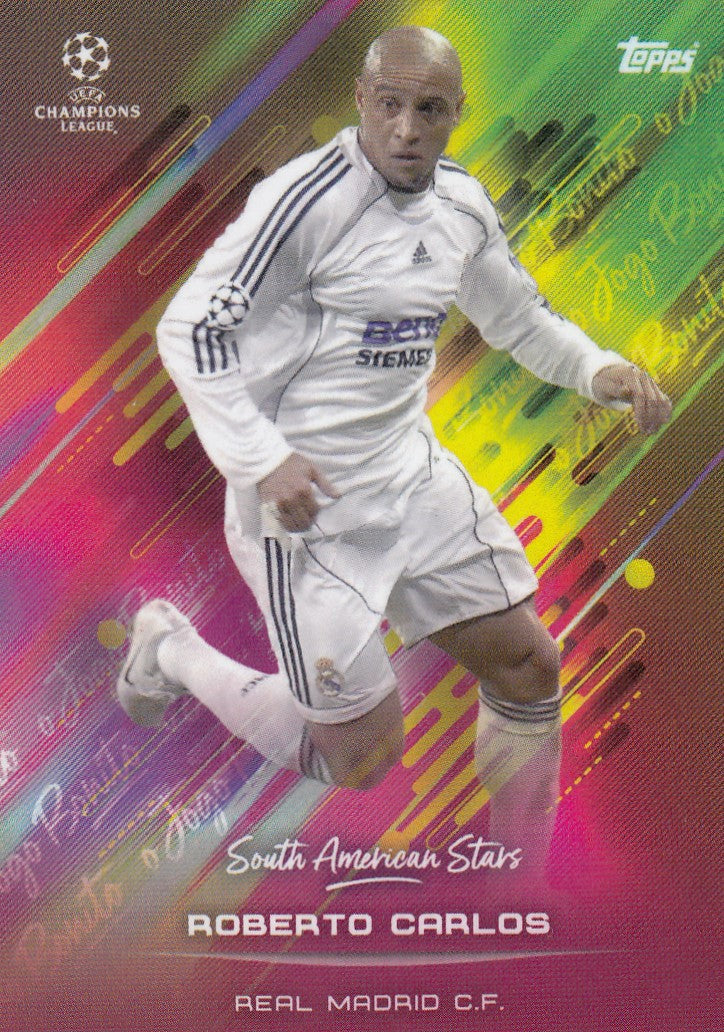 022. ROBERTO CARLOS - REAL MADRID C.F. - SOUTH AMERICAN STARS - LEGEND