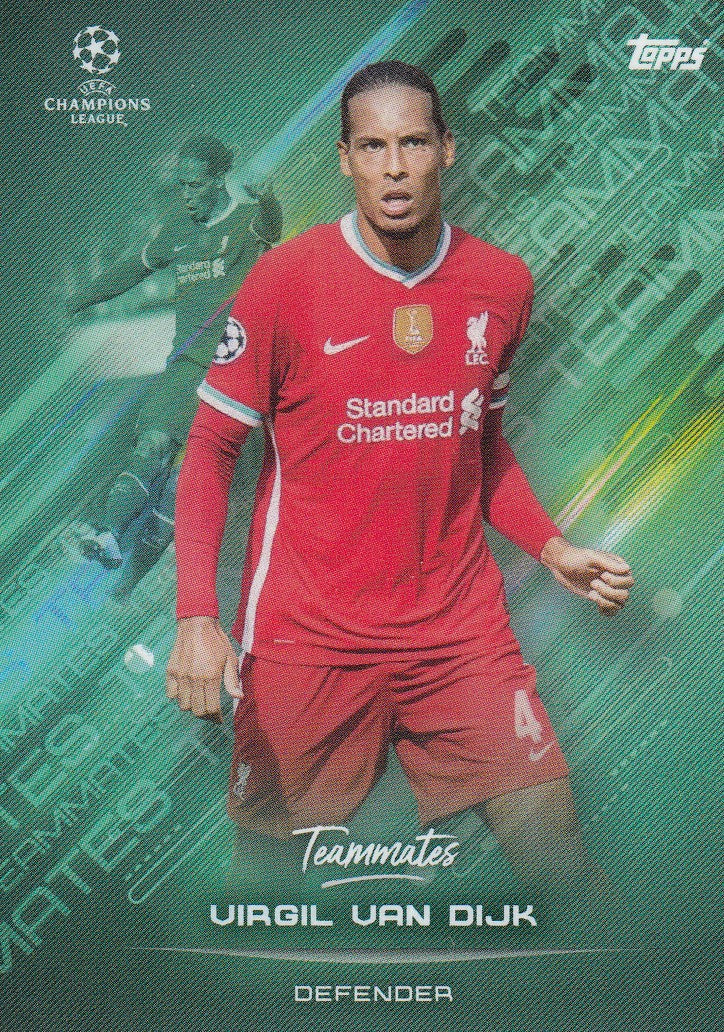 020. VIRGIL VAN DIJK - LIVERPOOL - TEAMMATES