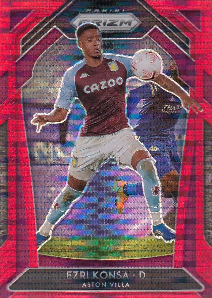 276. EZRI KONSA - ASTON VILLA - RED PULSAR PRIZM